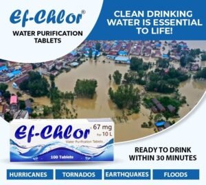 Ef-Chlor Importance and Necessity of Potable Water Purifying Tablets, How Potable Water Purifying Tablets Work
